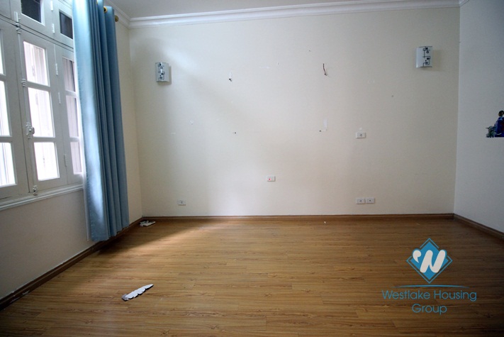 Nice house for rent in Tay Ho area. Unfurnished house